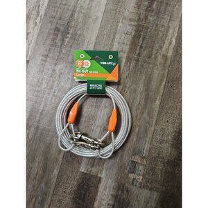 Vibrant Life Reflective Vinyl Covered Tie-Out for Dogs Large 25 ft Up To 90 LBS